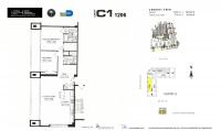 Unit 1206 floor plan